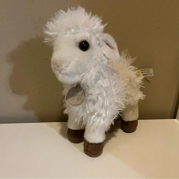 Aurora Miyoni Lovely Lamb Sheep Baby Plush Stuffed Animal Toy 8” - Picture 1 of 6